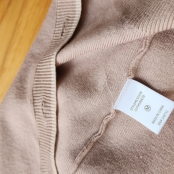 lalavon neutral cardigan and tank set size M/L Soft Closet Staple Coord Set - Picture 13 of 16